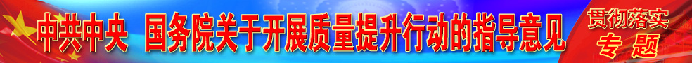 中共中央 國務院關于開展質量提升行動的指導意見